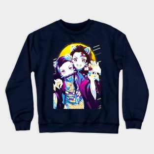 Nezuko Kamado and Tanjiro Kamado Crewneck Sweatshirt